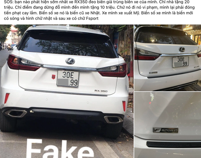 Luxury cars have the same number plates, how are owners of fake number plates handled? - Photo 1. Luxury cars have the same number plates, how are owners of fake number plates handled? - Photo 1.