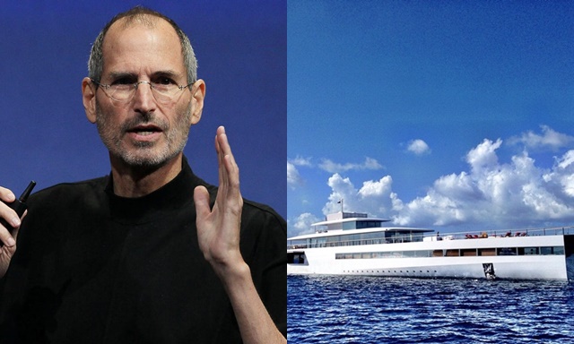 So gang hai sieu du thuyen cung duoc xay dung trong vong bi mat cua Jeff Bezos va Steve Jobs