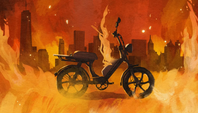 Xe đạp điện dùng pin Trung Quốc gây ra vấn nạn cháy nổ tại New York - Ảnh 2.