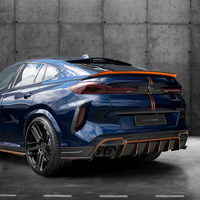 Mê mẩn với BMW X6 M độ phong cách nội thất Lamborghini  - Ảnh 4.