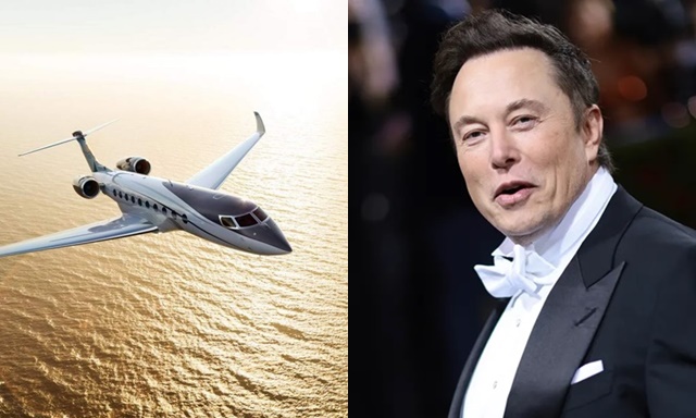 Ty phu Elon Musk lai bi phat hien di chuyen bay sieu ngan trong 9 phut