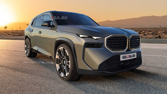 Siêu SUV sắp ra mắt của BMW lộ ảnh đăng ký bản quyền: Thiết kế vẫn gây tranh cãi - Ảnh 1.