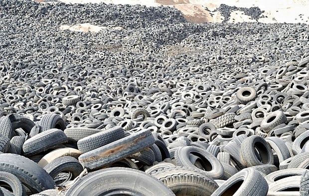 Nghĩa địa lốp xe lớn nhất thế giới được tái chế, biến thứ bỏ đi thành vàng đen mới - Ảnh 3.