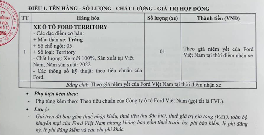 Ford Territory về đại lý trước 'giờ G': Lắp tại Việt Nam, ra mắt đầu tháng 10 với giá hơn 800 triệu - Ảnh 2.