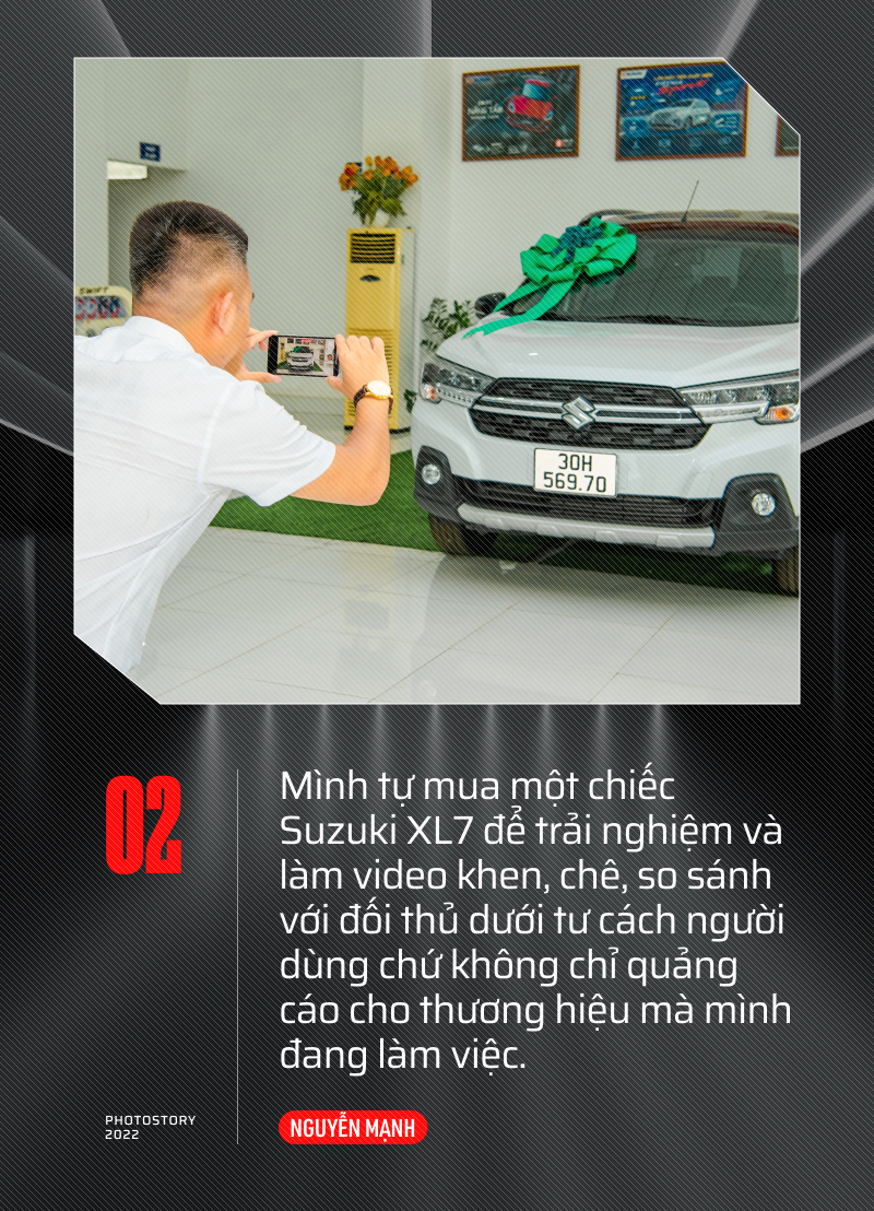 Nguyễn Mạnh - ‘YouTuber’ bán 100 ô tô/năm qua video, khách tỉnh quyết lên Hà Nội để được lên hình cùng người nổi tiếng - Ảnh 4.