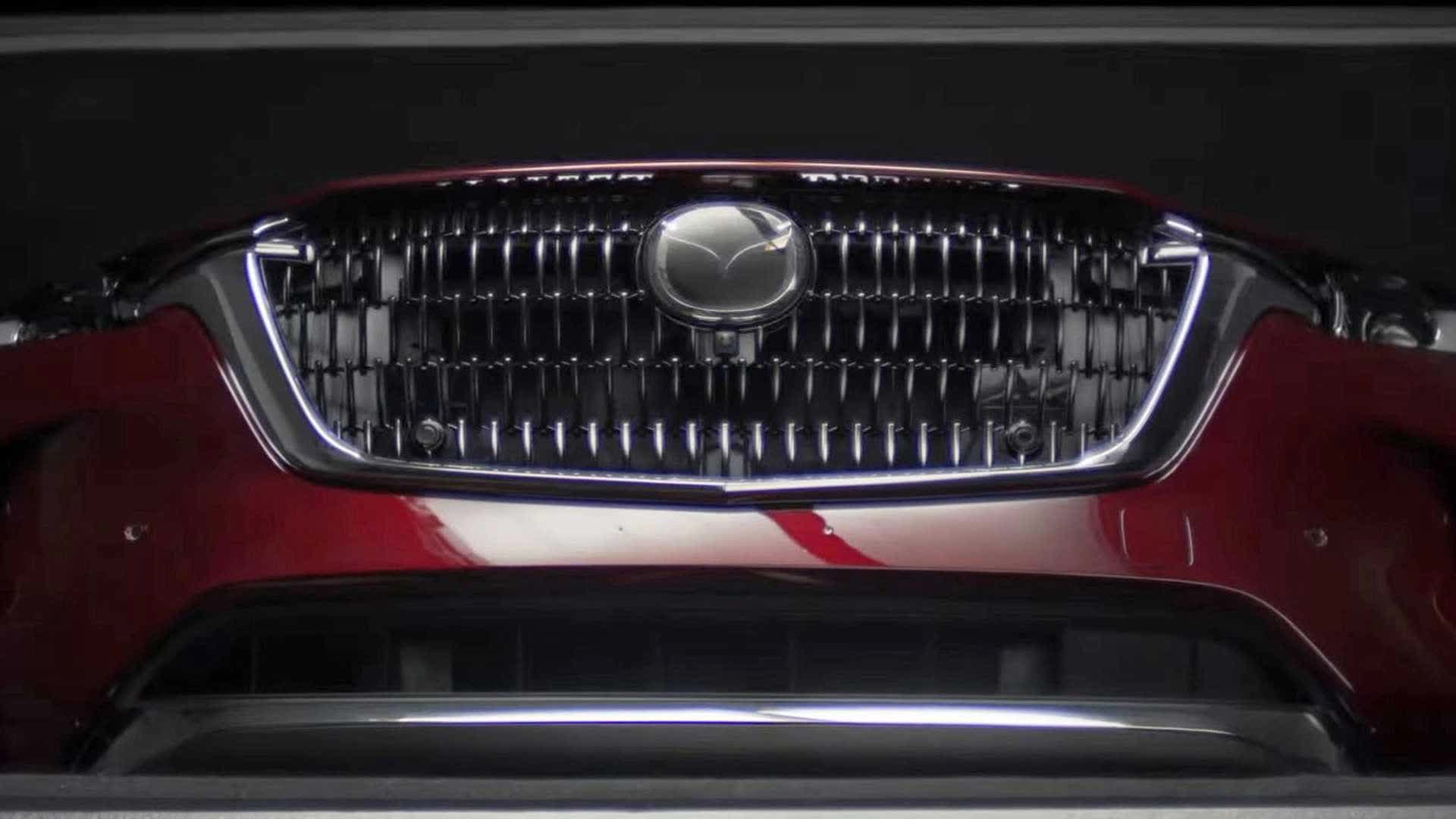 Mazda CX-90 tiếp tục nhá hàng, hé lộ thêm nhiều yếu tố mới - Ảnh 2.