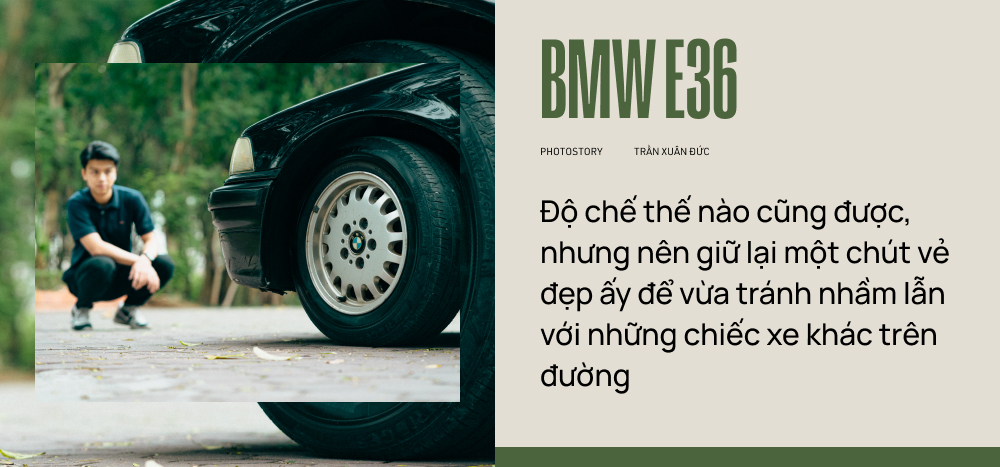19 tuổi chơi BMW E36: ‘Bạn bè đi làm mua quần áo, em để tiền đổ xăng và sửa xe’  - Ảnh 4.