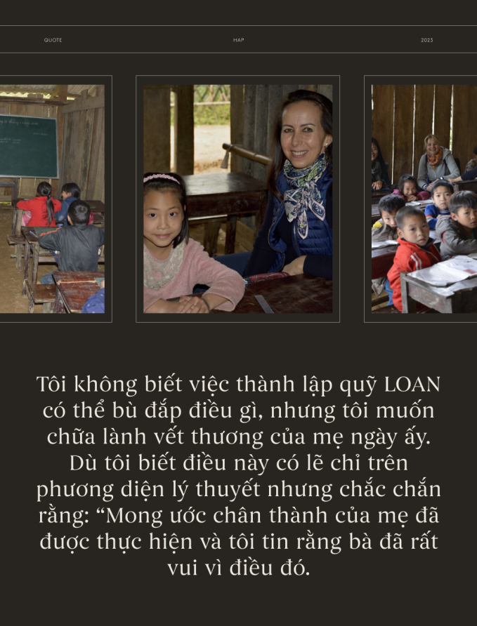 Chuyện nữ nhà văn lai hai dòng máu và LOAN - Quỹ từ thiện mang tên người mẹ Việt: “Tôi muốn chữa lành vết thương của mẹ ngày ấy” - Ảnh 3.