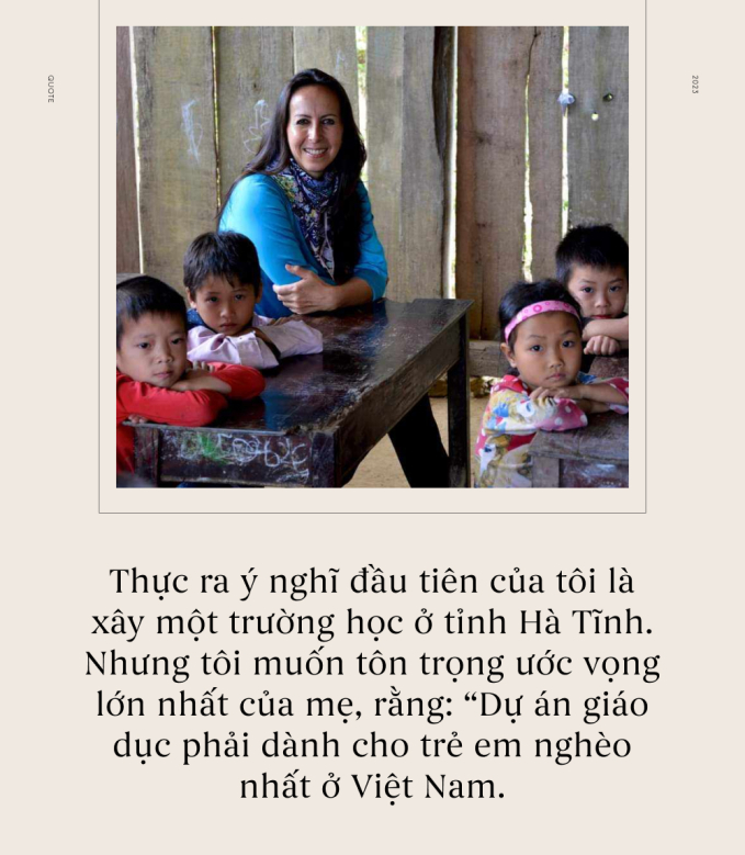 Chuyện nữ nhà văn lai hai dòng máu và LOAN - Quỹ từ thiện mang tên người mẹ Việt: “Tôi muốn chữa lành vết thương của mẹ ngày ấy” - Ảnh 4.