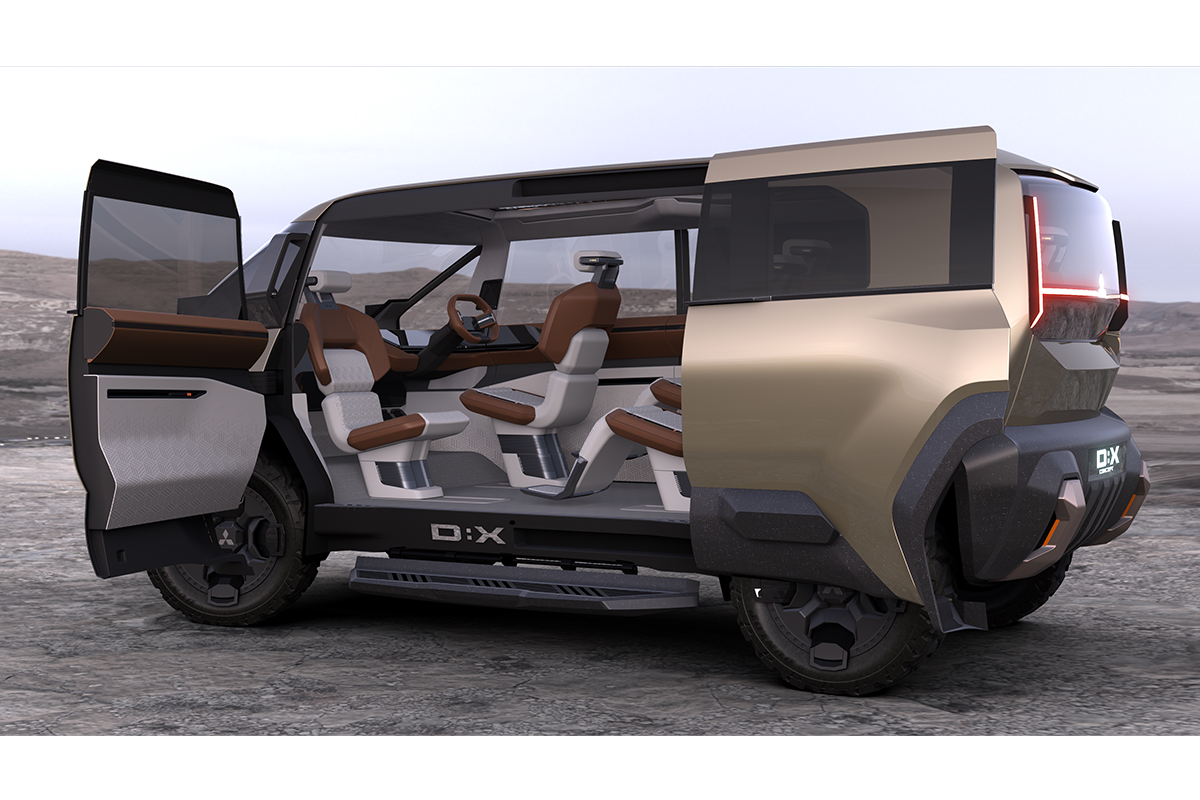 Mitsubishi D:X Concept: Đưa MPV Delica trở lại trong kỷ nguyên xe điện - Ảnh 10.