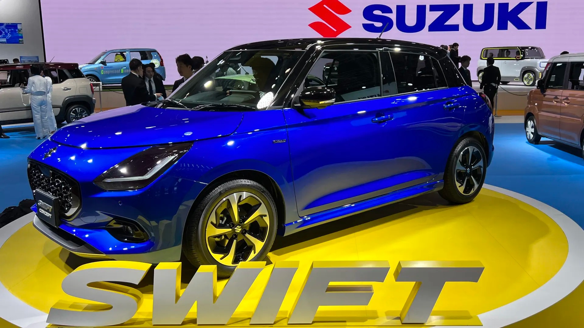 Ảnh thực tế Suzuki Swift 2024 bản gần hoàn thiện: Thêm nhiều công nghệ lần đầu xuất hiện, dễ cạnh tranh Mazda2