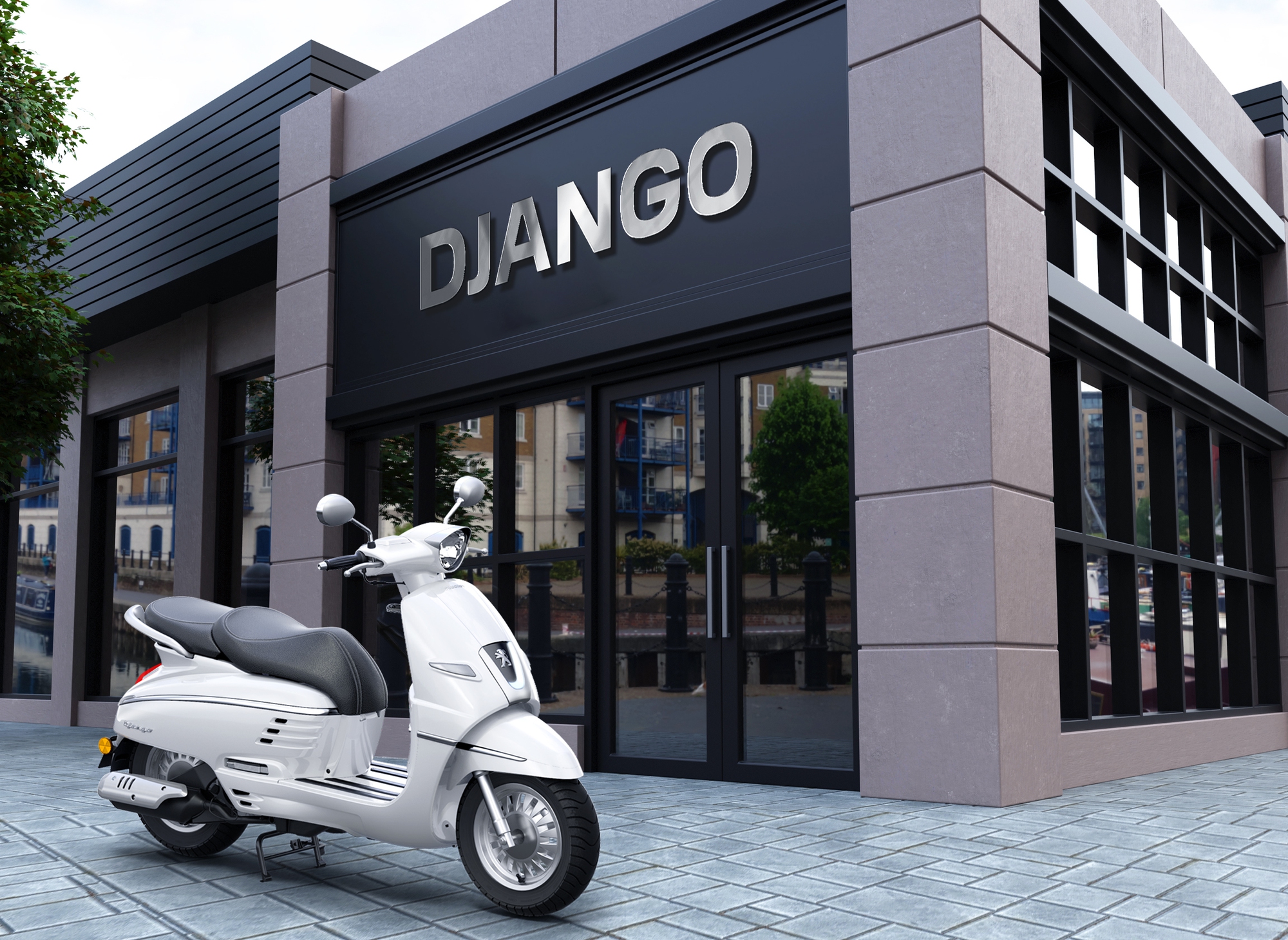 Peugeot Django – Mẫu scooter độc đáo đến từ nước Pháp - Ảnh 2.