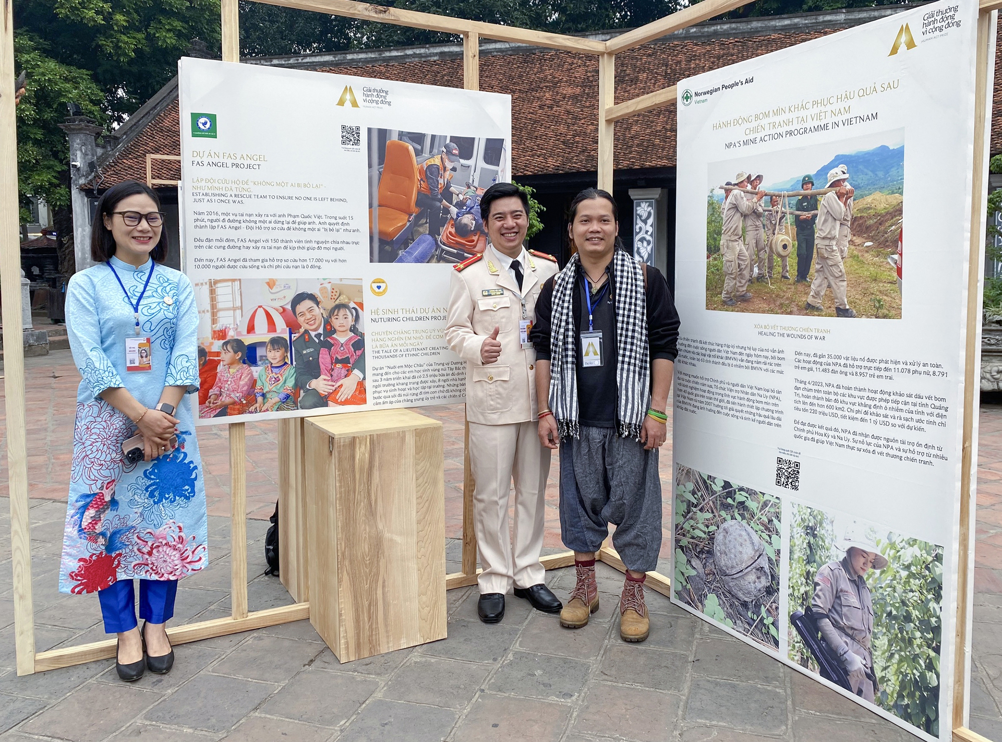 Ngắm các tác phẩm trưng bày tại Triển lãm Hành động vì cộng đồng - sự kiện đặc biệt, lần đầu tiên ở Việt Nam - Ảnh 10.