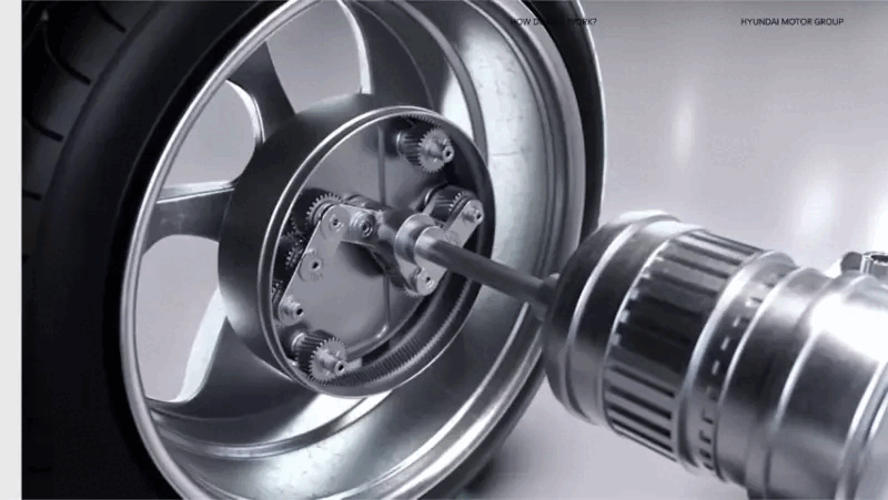 Hyundai sắp tích hợp hệ thống lái vào mâm xe, đơn giản hóa khung gầm - Ảnh 1.