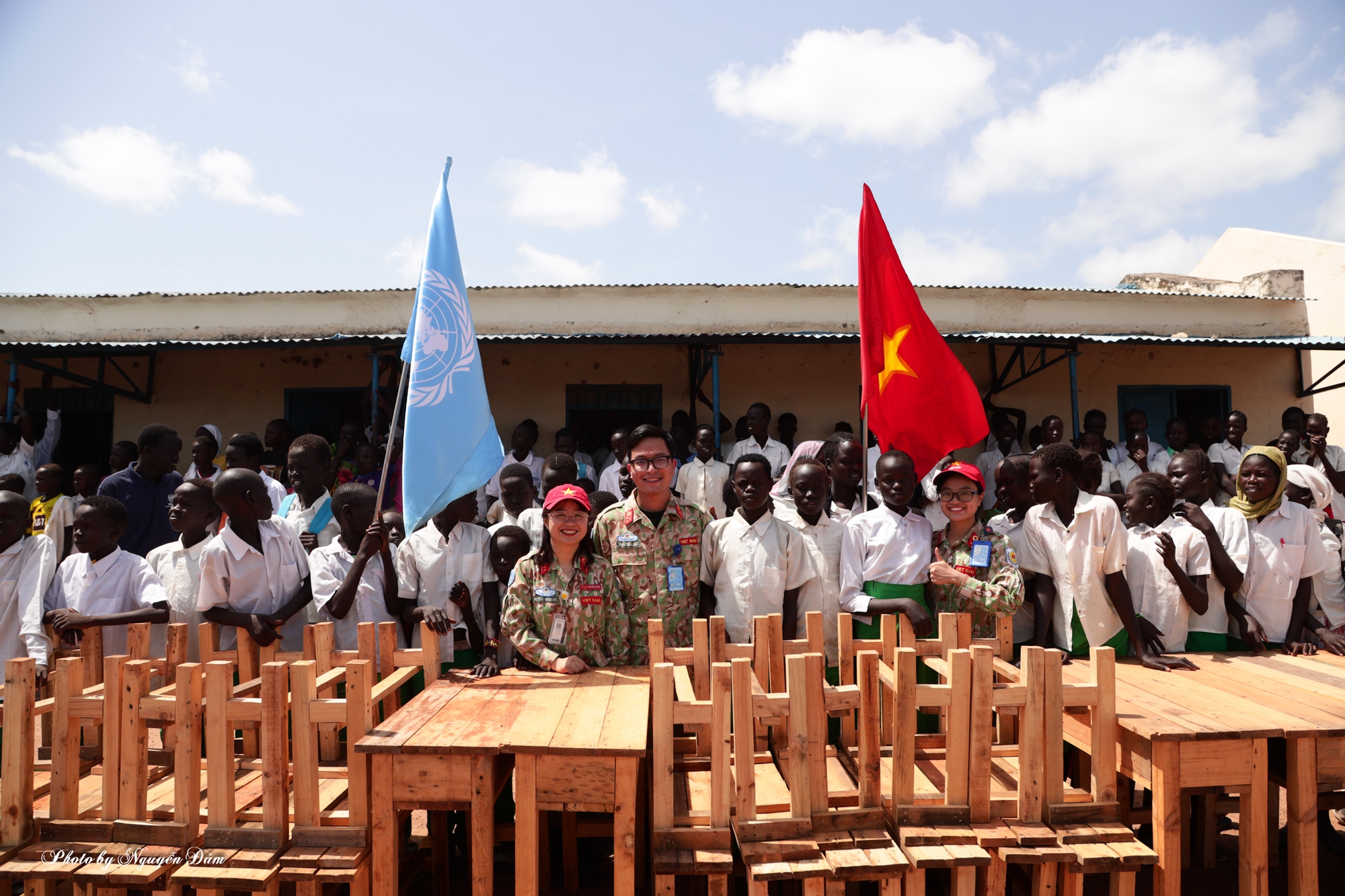 Chiến sĩ Mũ nồi xanh Việt Nam gây tiếng vang quốc tế với chiến dịch bảo vệ môi trường ở Nam Sudan - Ảnh 9.