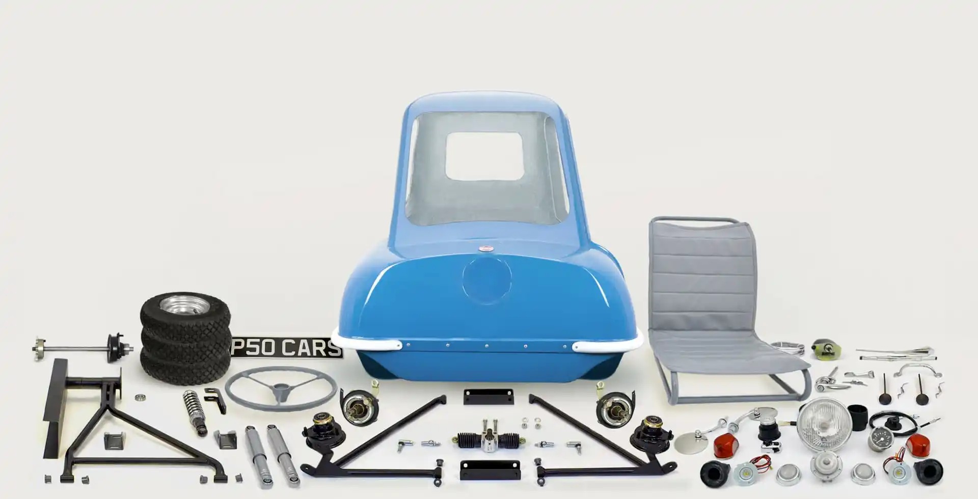 Bạn có thể tự tay lắp và dùng chiếc xe nhỏ nhất thế giới - Ảnh 3.