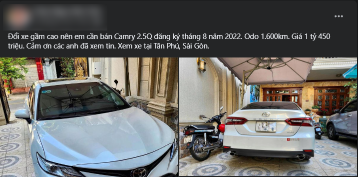 Toyota Camry lăn bánh 1.600 km rao bán gần bằng giá xe mới: CĐM bảo 'mua xe mới cho đẹp', còn được 'mùi xe thơm' - Ảnh 2.