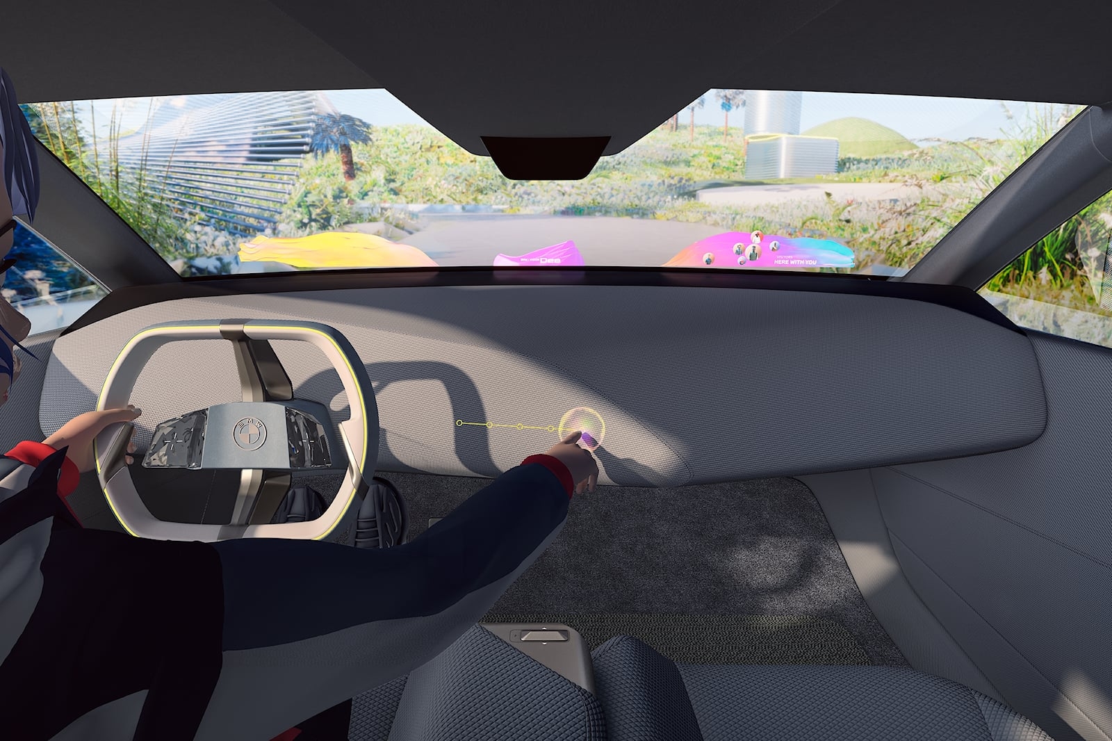 BMW sắp sản xuất màn hình HUD siêu dài, sẽ xuất hiện trên xe điện mới - Ảnh 2.