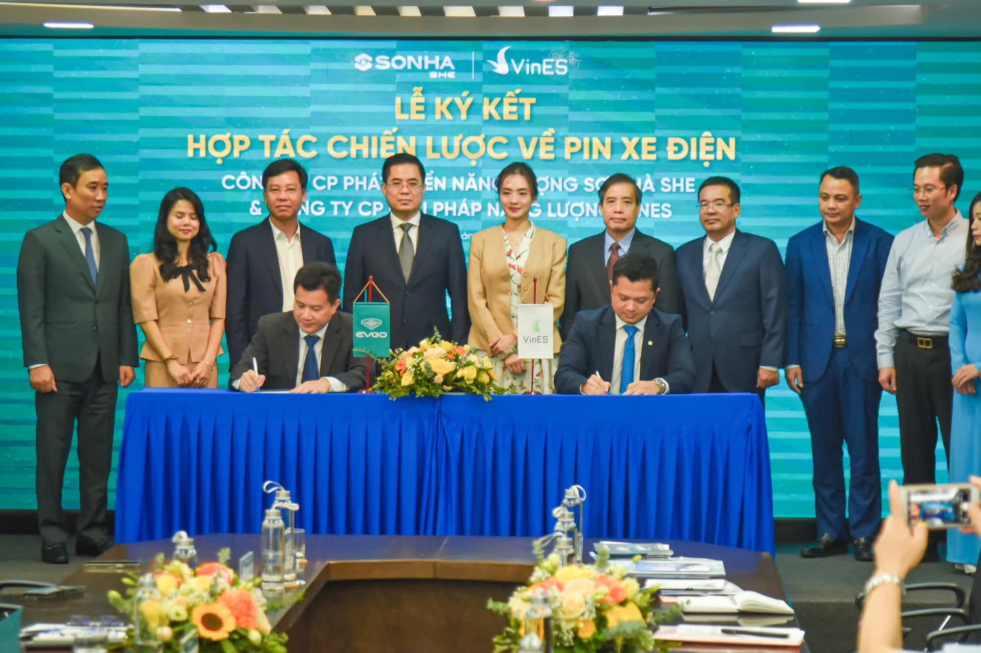 Tập đoàn Sơn Hà ký kết hợp tác với công ty sản xuất pin lớn tại Việt Nam:  - Ảnh 2.