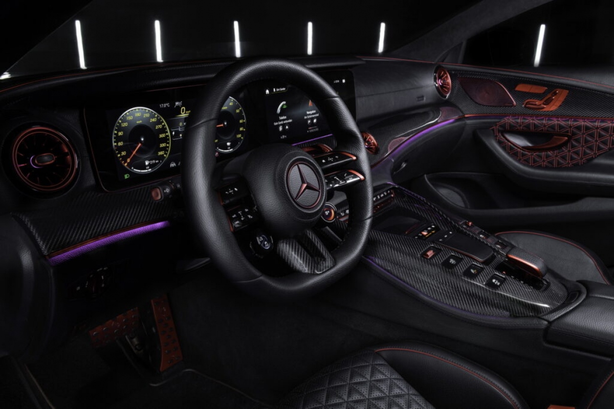 Mercedes-AMG GT 63 S E Performance trở thành chiếc xe mạnh mẽ nhất dưới tay Brabus - Ảnh 12.