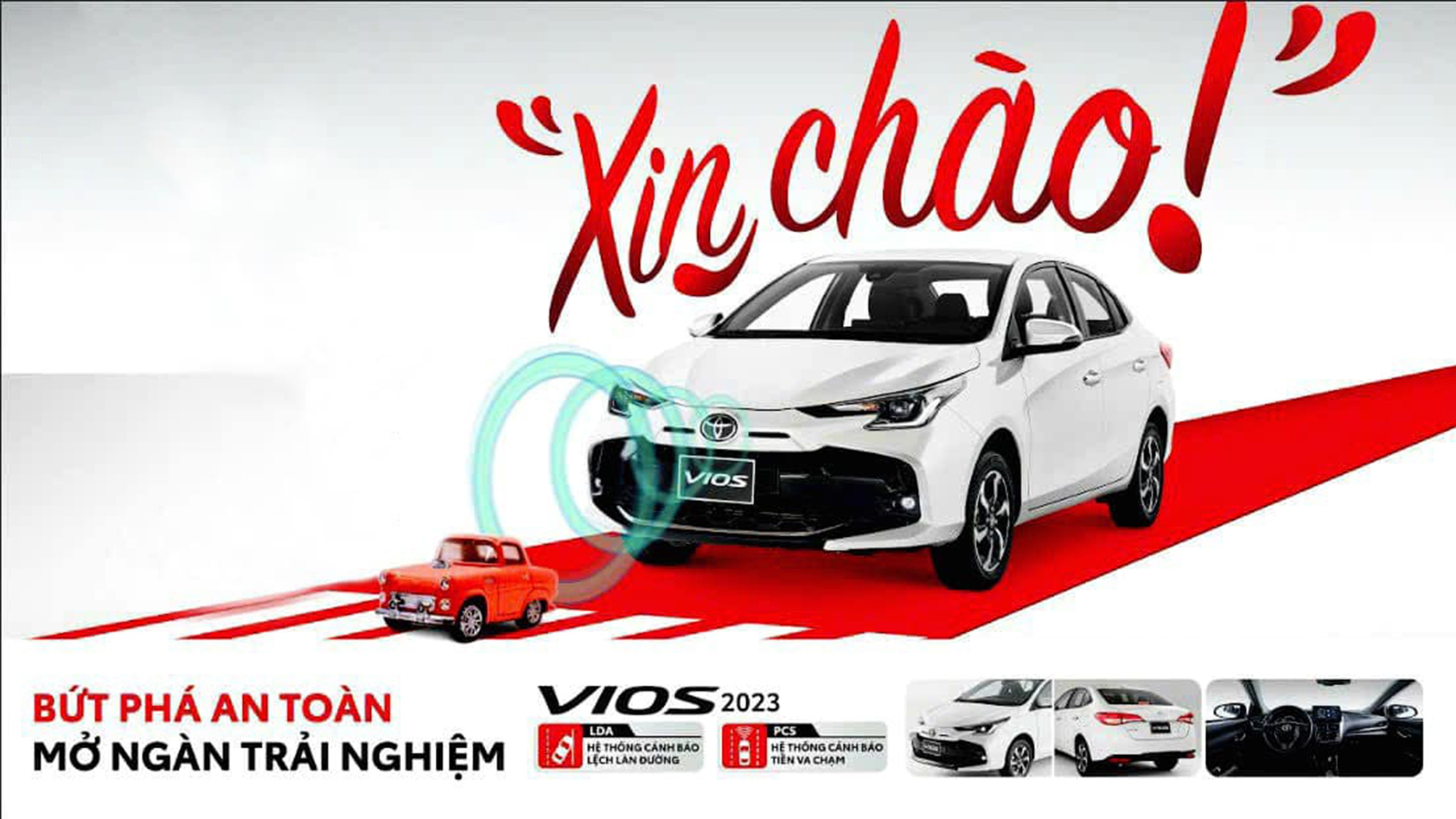 Toyota Vios 2023 lần đầu lộ ảnh chính thức tại Việt Nam: Đầu xe mới, thêm nhiều trang bị, giá bán không đổi - Ảnh 2.