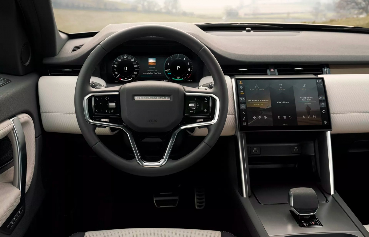 Land Rover Discovery Sport 2024 bỏ phím bấm vật lý, dùng màn hình cảm ứng cong - Ảnh 2.