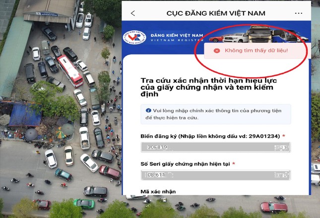 'Đánh vật' với gia hạn đăng kiểm - Ảnh 1. 'Đánh vật' với gia hạn đăng kiểm - Ảnh 1.