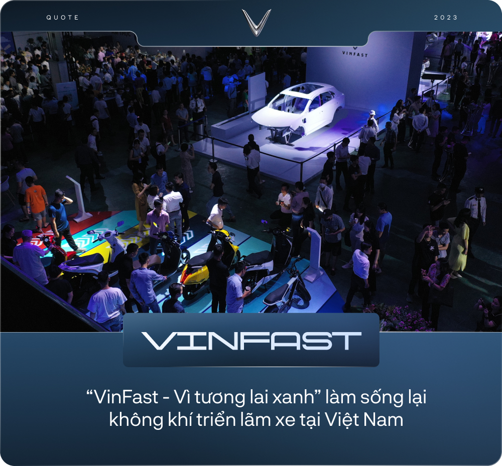 Không chỉ trưng bày xe, triển lãm VinFast còn tái hiện hành trình 6 năm tạo nên những điều không tưởng - Ảnh 1.