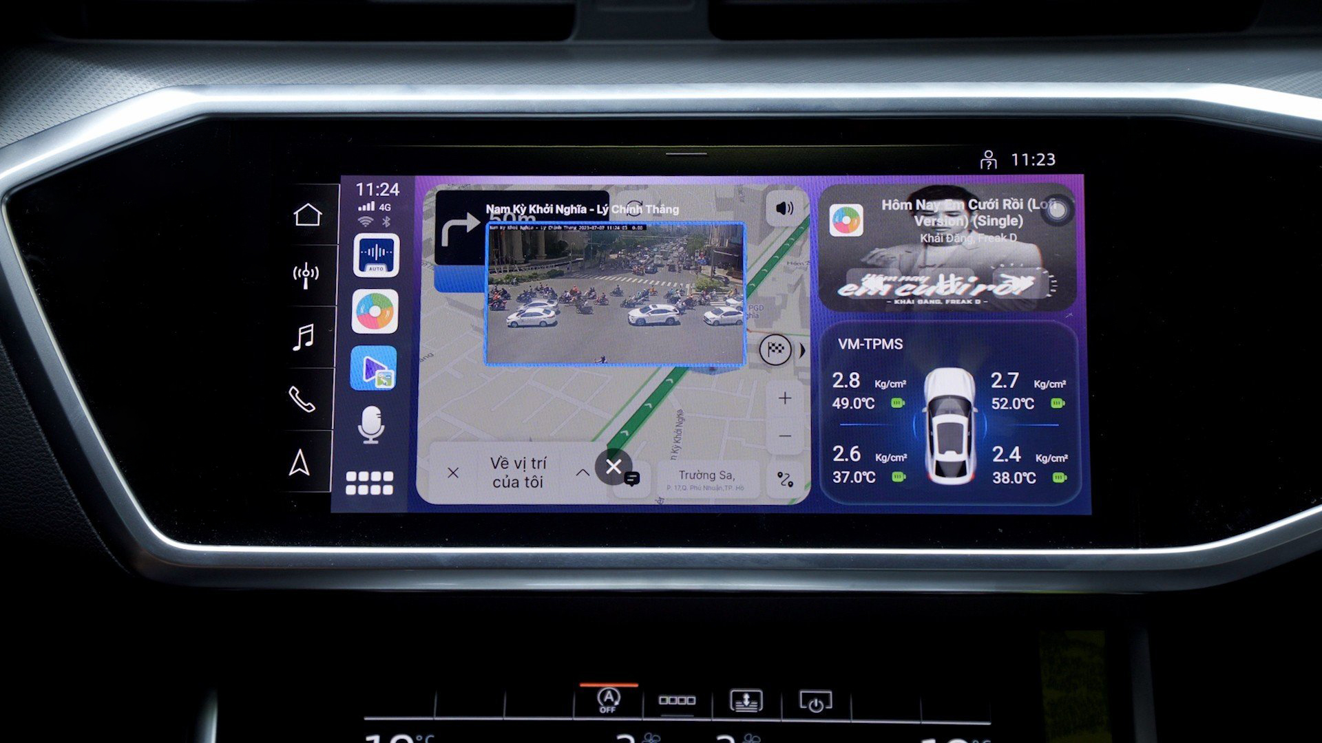 Xe Audi chính hãng tích hợp thiết bị VIETMAP: Màn hình ‘zin’ dùng như Android, giao diện đã được tùy biến - Ảnh 2.