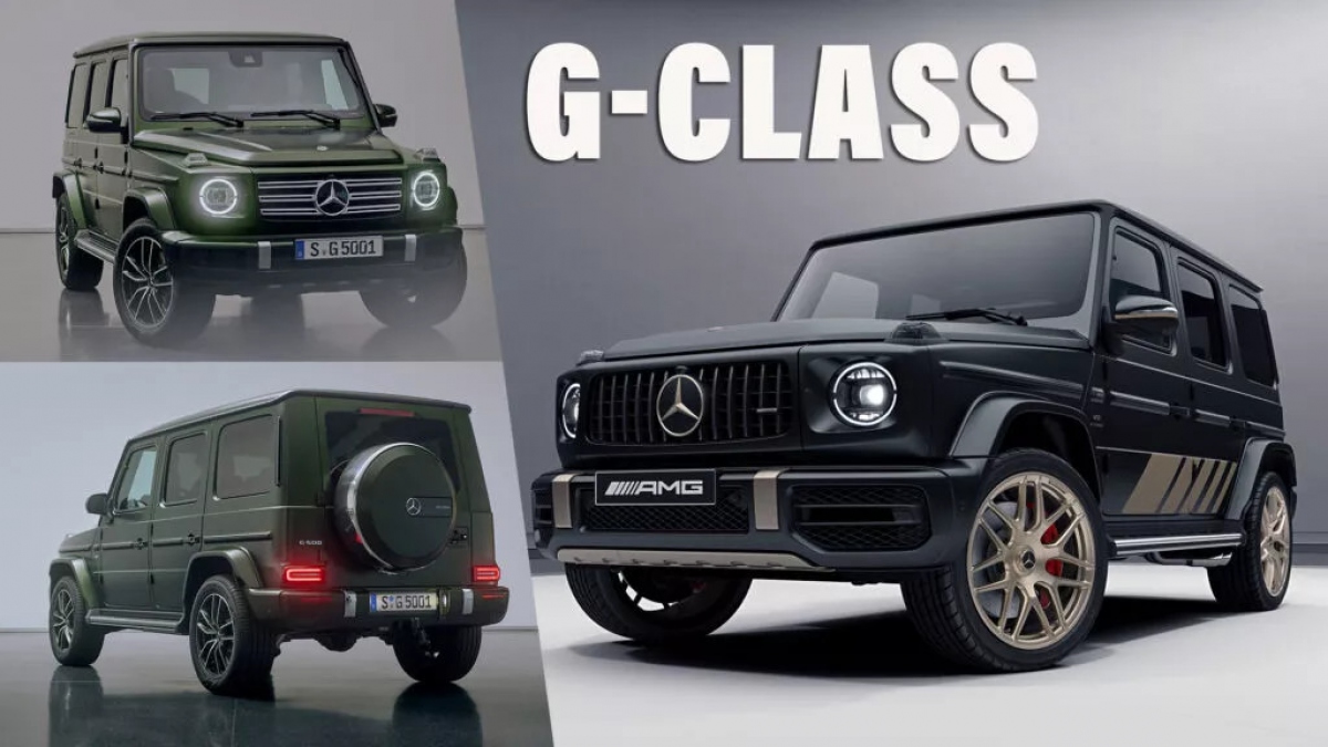 Chiêm ngưỡng Mercedes G500 và G63 phiên bản đặc biệt cực hiếm - Ảnh 1.