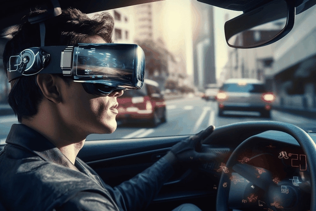 Toyota sáng chế kính thực tế ảo cho tài xế - Ảnh 2.