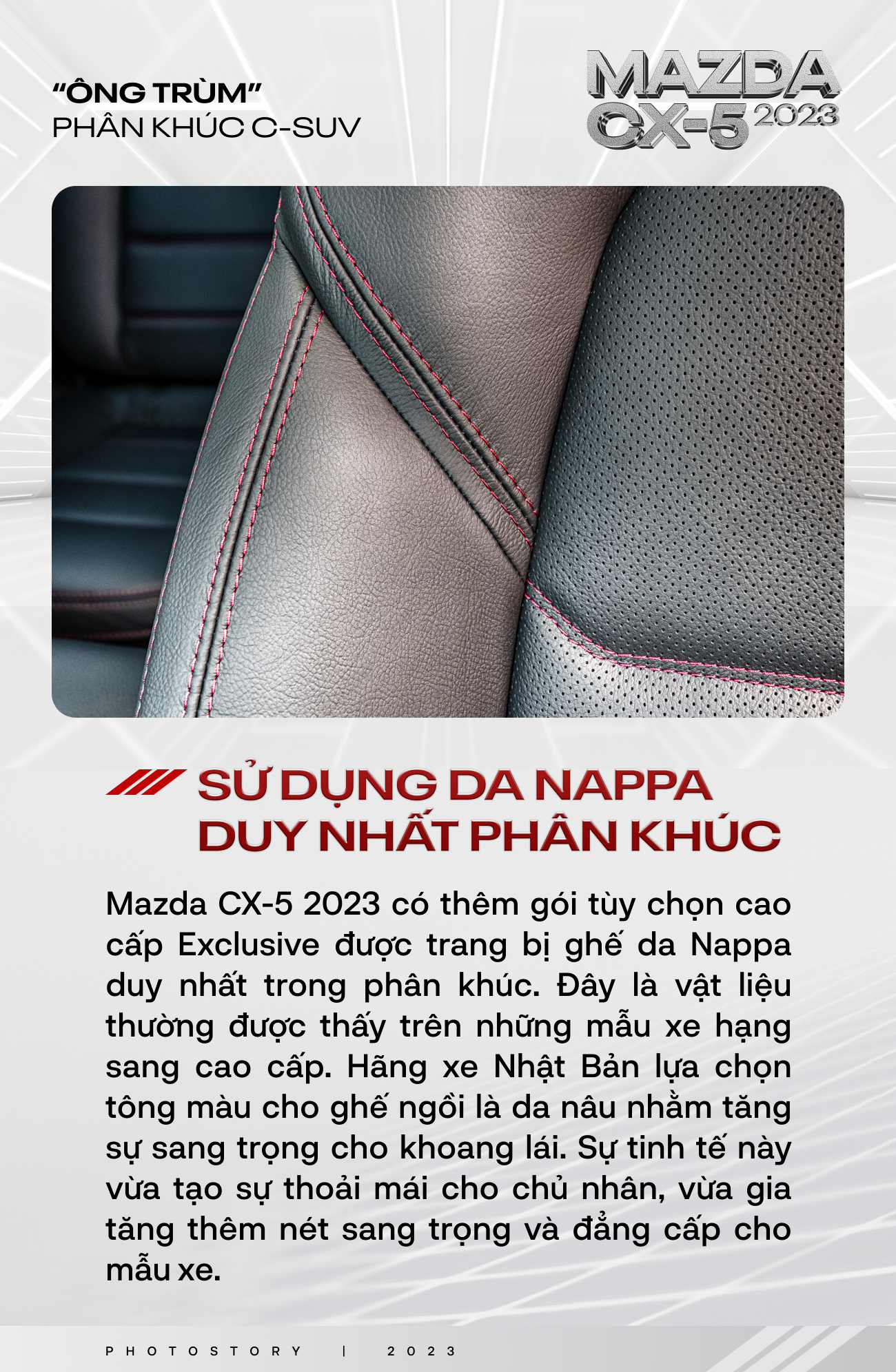 Nếu vẫn chưa tin Mazda CX-5 2023 là ông trùm phân khúc C-SUV thì 10 lý do sau đây đủ sức chứng minh điều đó - Ảnh 8.