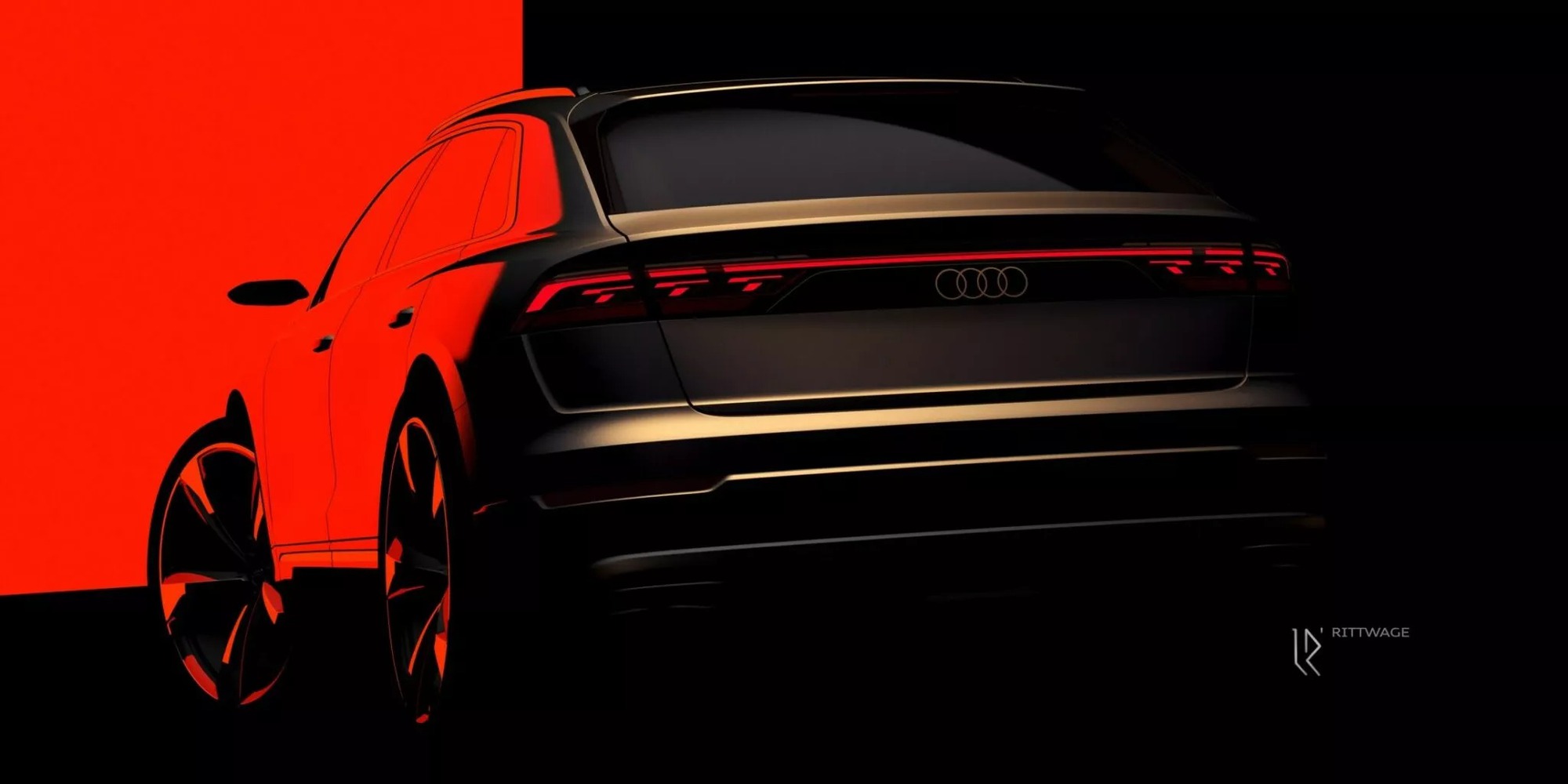 Audi chơi lớn với Q8 facelift với hệ thống đèn hiện đại hơn rõ rệt - Ảnh 1.