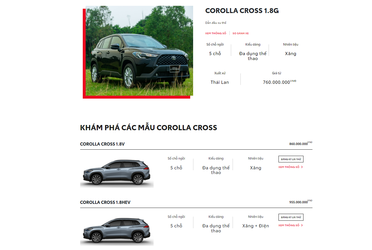 Toyota Việt Nam Corolla Cross bất ngờ tăng giá bán trước khi ra mắt Yaris Cross - Ảnh 1.
