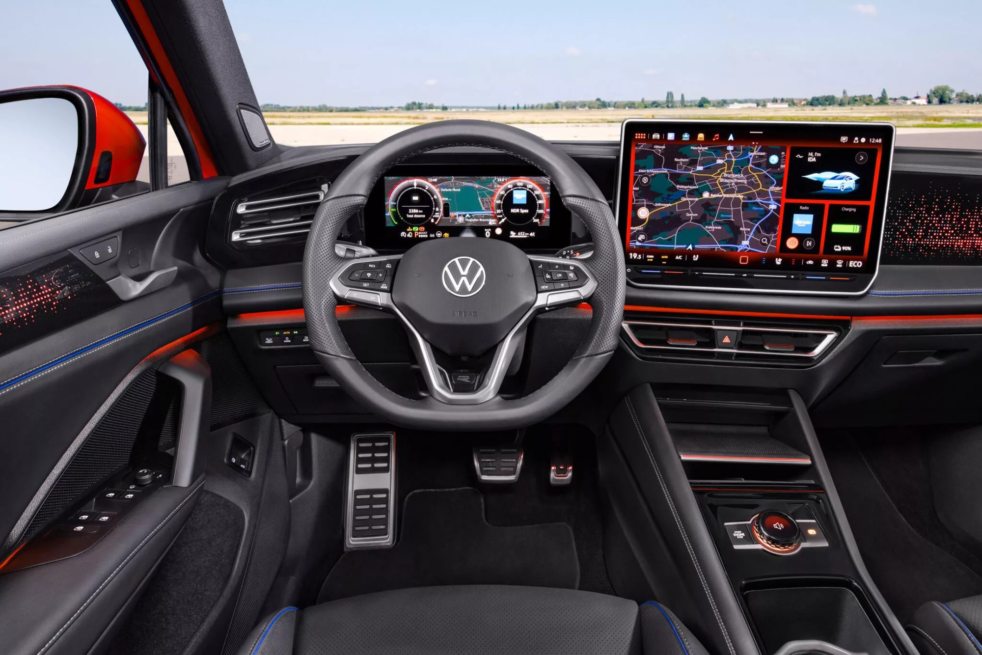 Volkswagen Tiguan đời mới chính thức ra mắt: Chạy 100 km không cần nhiên liệu, nội thất mới toàn diện - Ảnh 4.