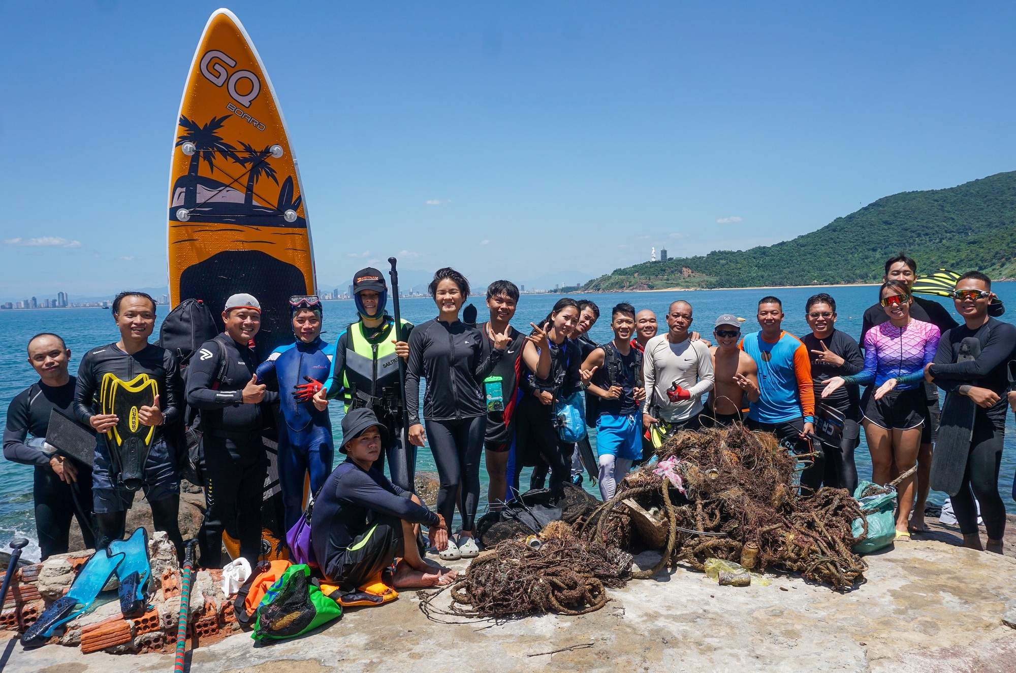 Chuyện những chiếc lưới "ma" bức tử san hô ở Đà Nẵng và nhóm "phượt" đáy biển, giải cứu đại dương - Ảnh 20.