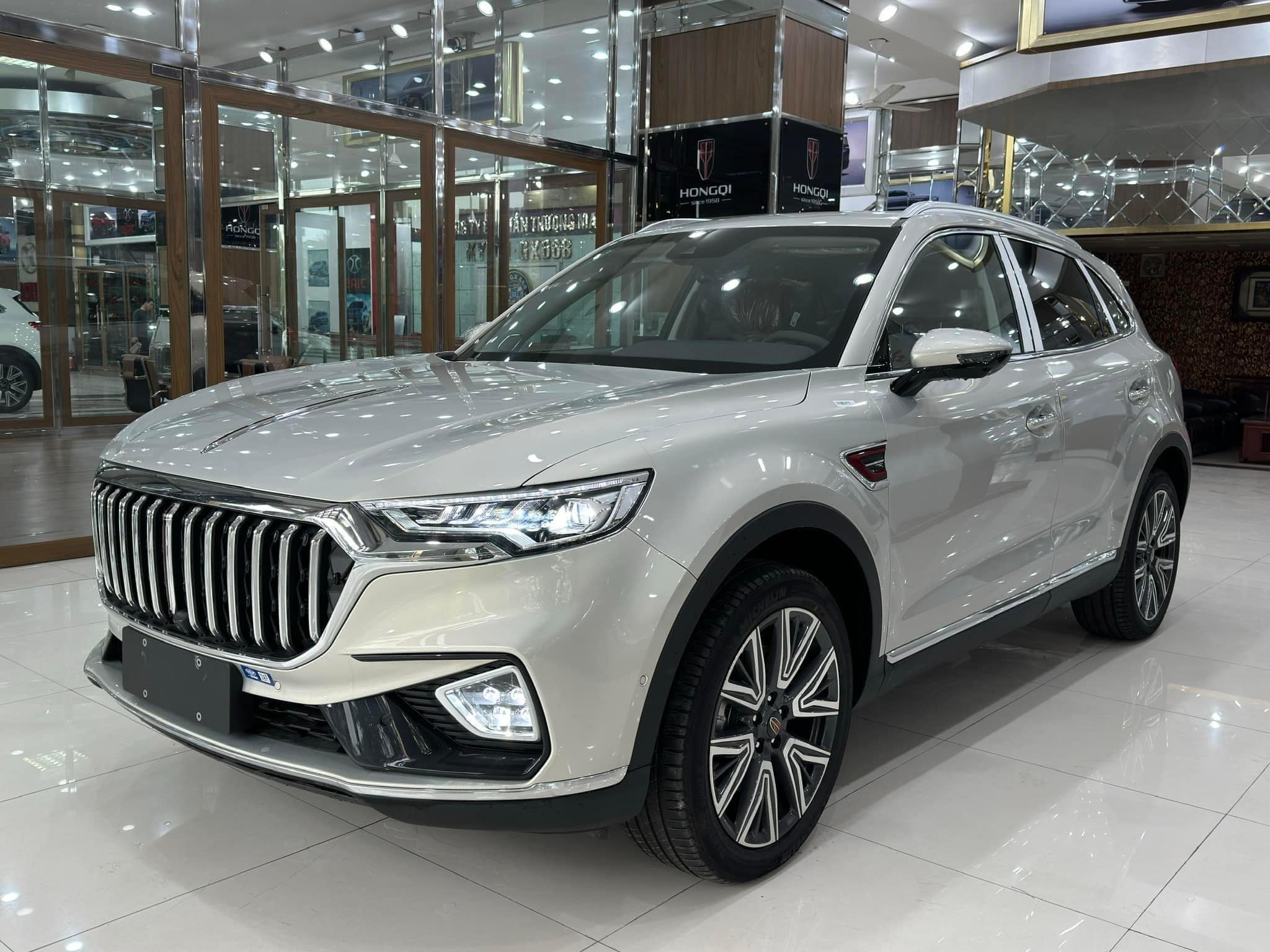 Lô Hongqi HS5 đầu tiên về Việt Nam: Nhiều option cao cấp, chỉ chờ giá cạnh tranh Santa Fe - Ảnh 1.