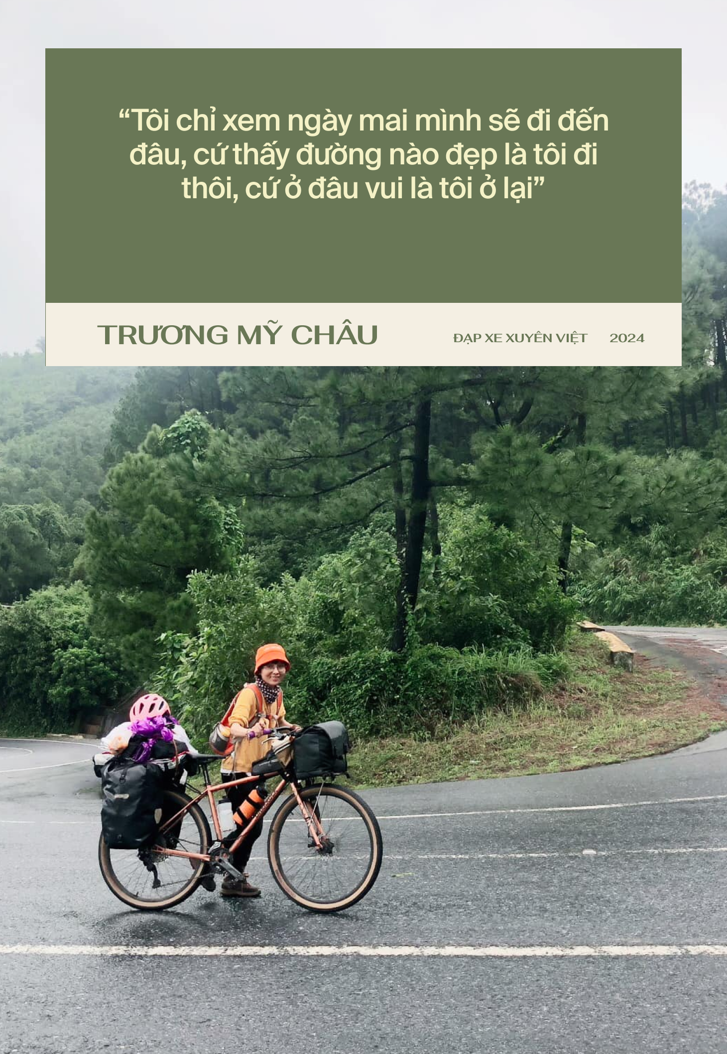 9X đạp xe xuyên Việt: ‘Ngủ nghĩa trang, ăn kham khổ, đi không tính toán rồi tới đâu thì tới’ - Ảnh 1.