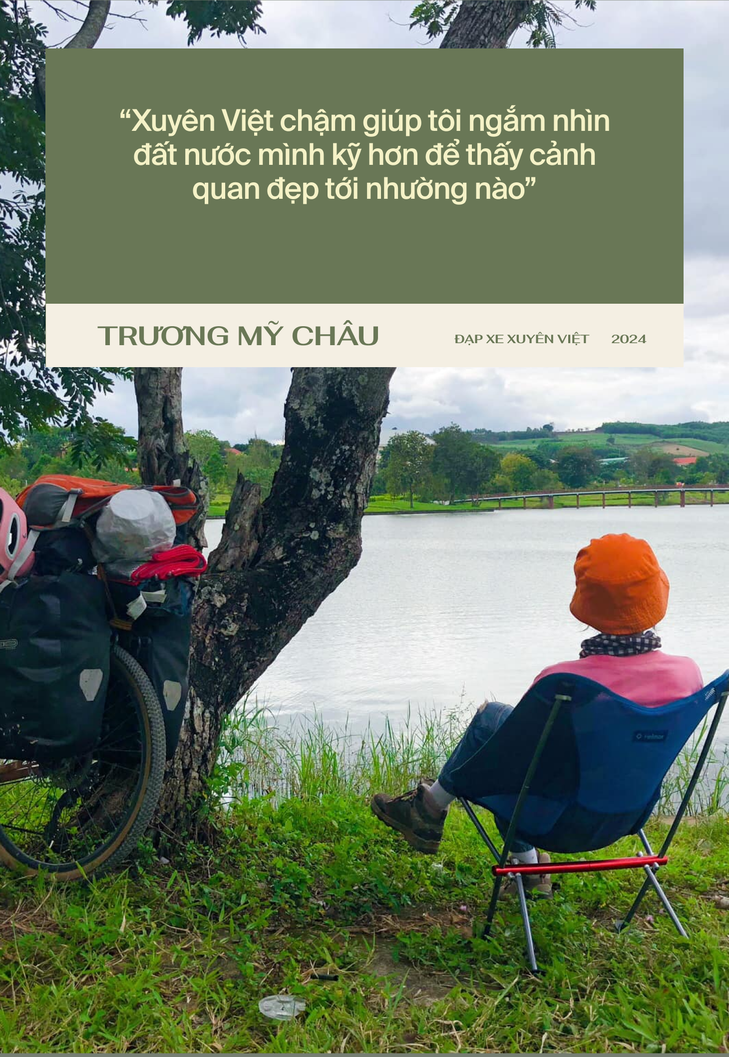 9X đạp xe xuyên Việt: ‘Ngủ nghĩa trang, ăn kham khổ, đi không tính toán rồi tới đâu thì tới’ - Ảnh 3.