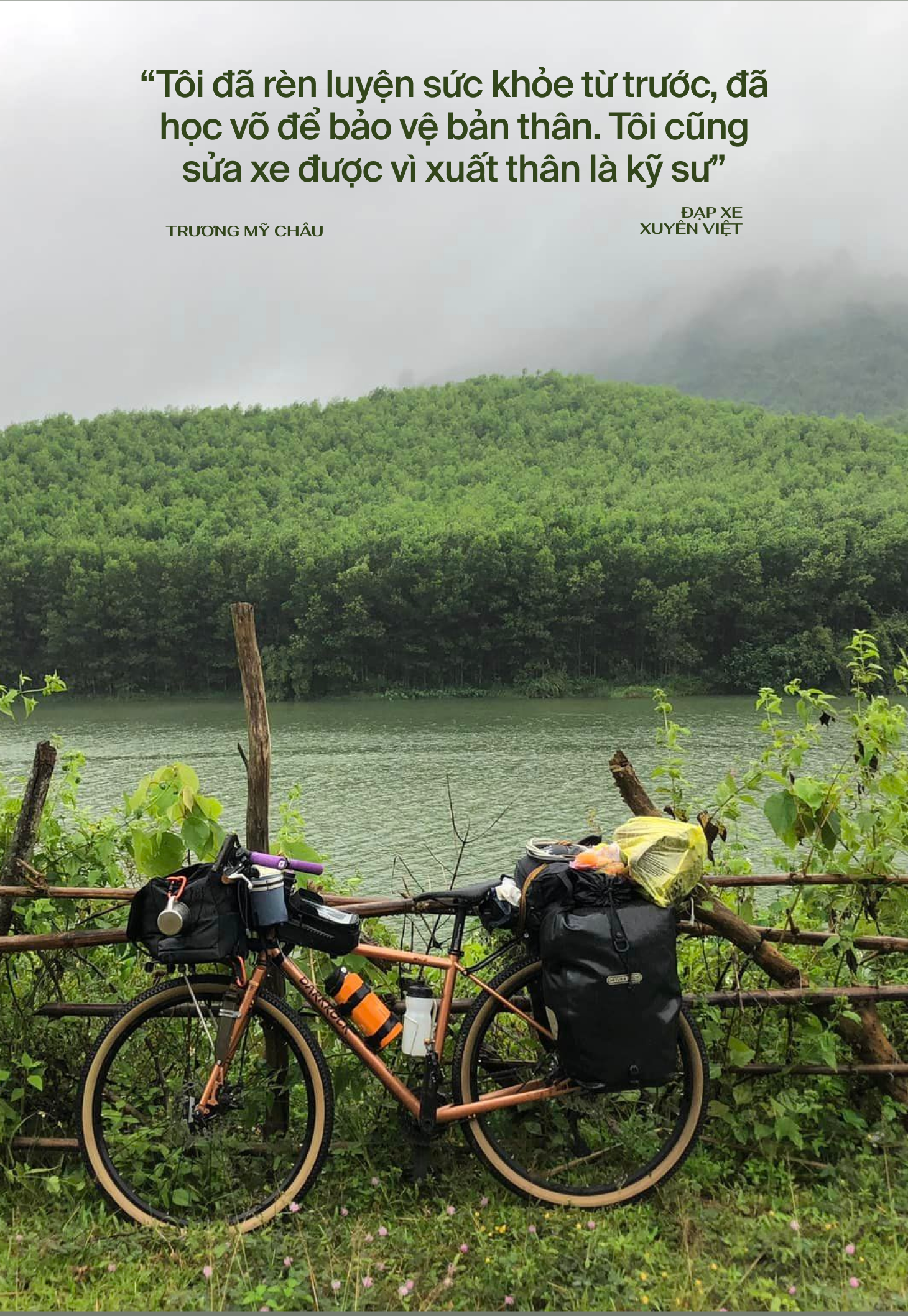 9X đạp xe xuyên Việt: ‘Ngủ nghĩa trang, ăn kham khổ, đi không tính toán rồi tới đâu thì tới’ - Ảnh 5.