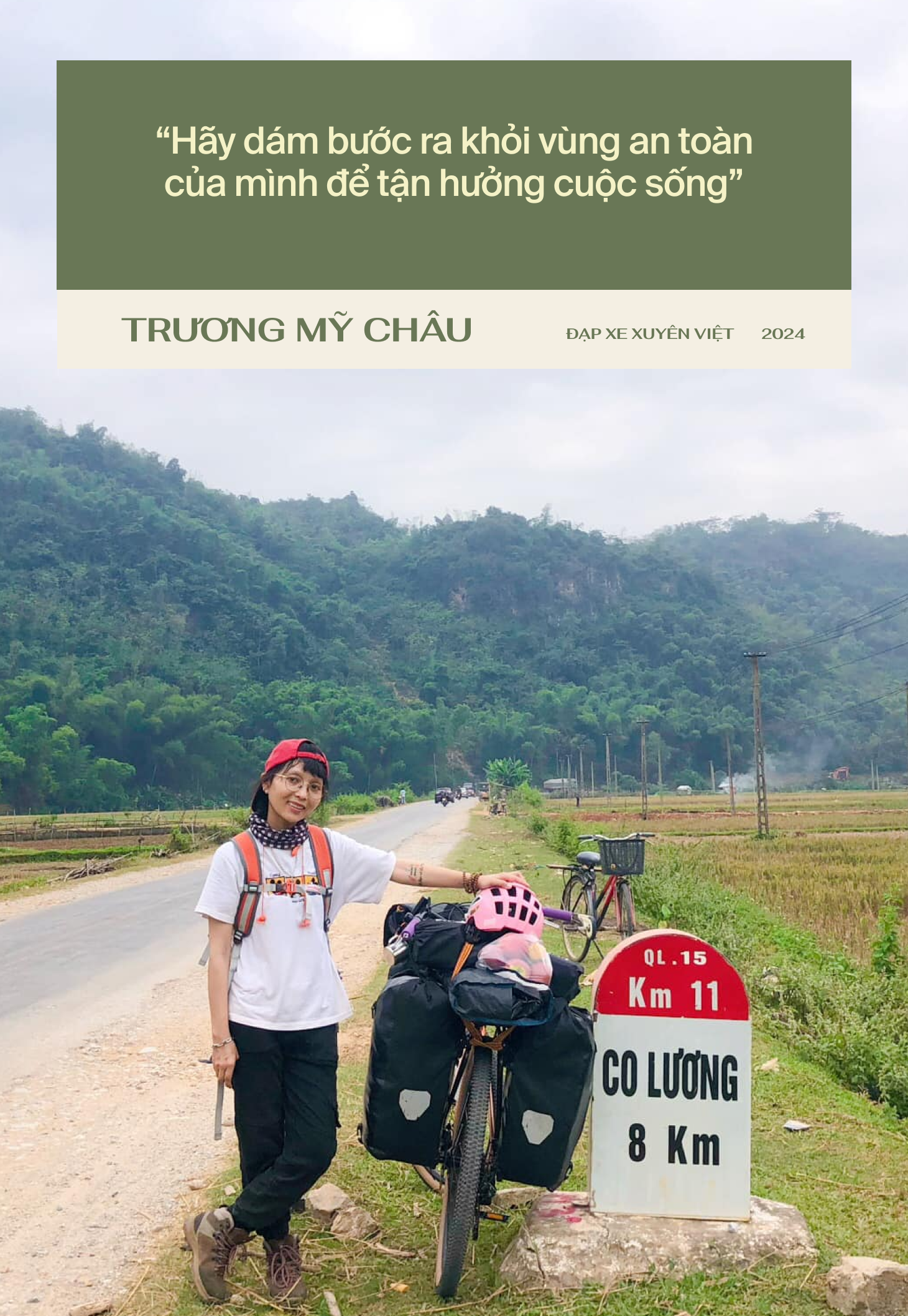 9X đạp xe xuyên Việt: ‘Ngủ nghĩa trang, ăn kham khổ, đi không tính toán rồi tới đâu thì tới’ - Ảnh 6.