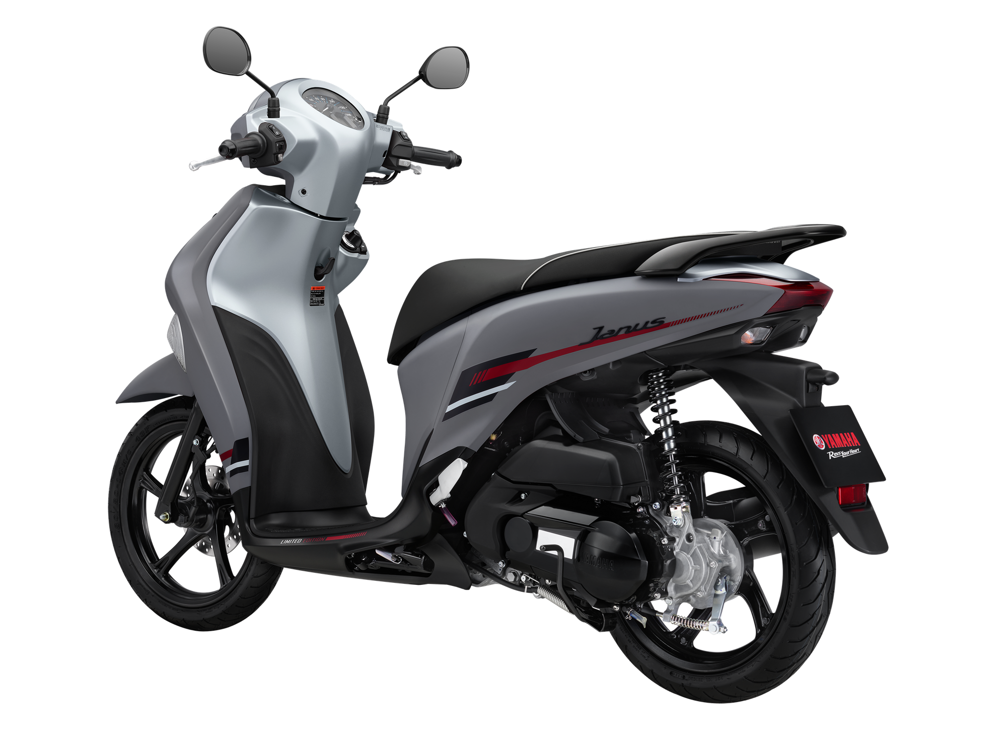 Yamaha Janus 125 2024 ra mắt Việt Nam: Đuôi hoàn toàn mới, thêm không gian cho gen Z thích cốp rộng, giá từ hơn 29 triệu đồng- Ảnh 10.