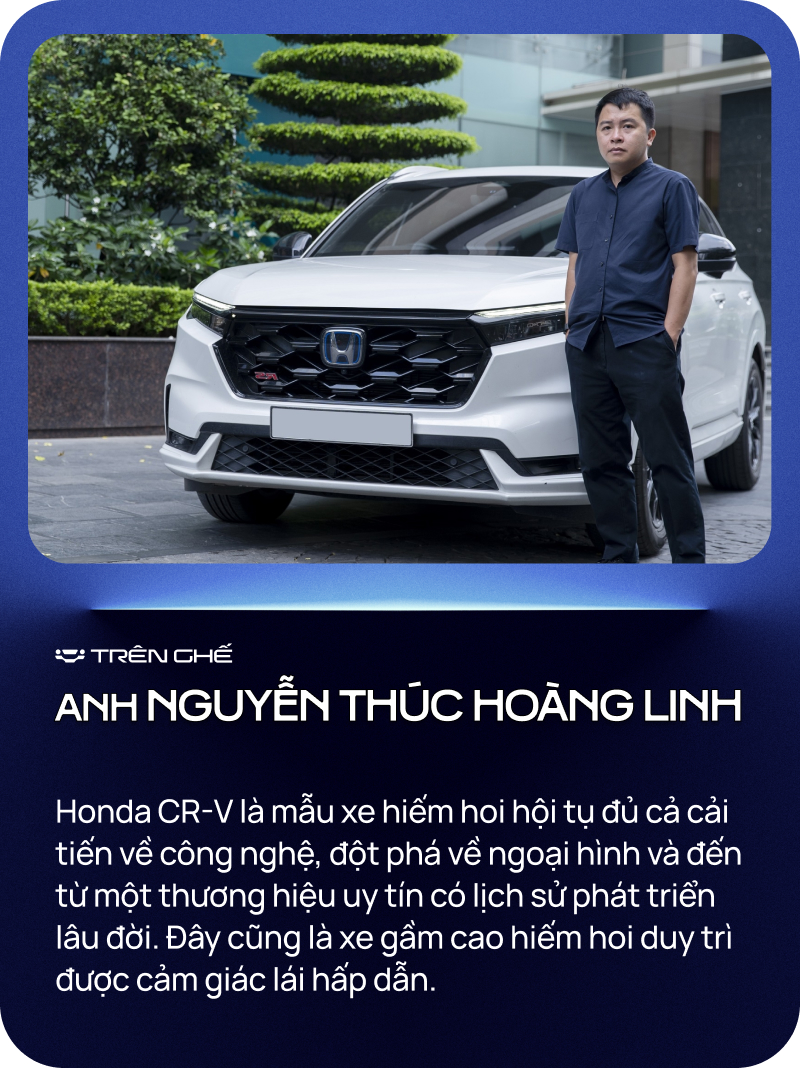 [Trên Ghế 30] Honda CR-V: Khi nhu cầu của cả bố, mẹ và con cái đều có thể đáp ứng- Ảnh 2.