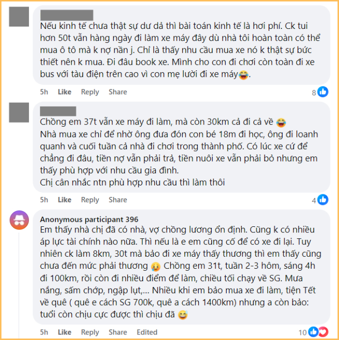 Nuôi ô tô tốn kém 7 triệu/tháng: Nên bán hay giữ lại vì chồng?- Ảnh 2.