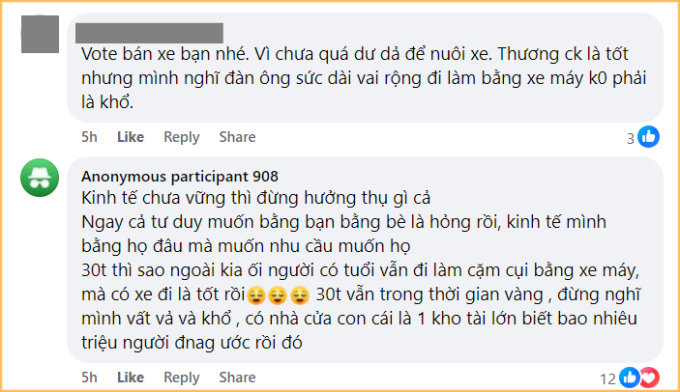 Nuôi ô tô tốn kém 7 triệu/tháng: Nên bán hay giữ lại vì chồng?- Ảnh 3.