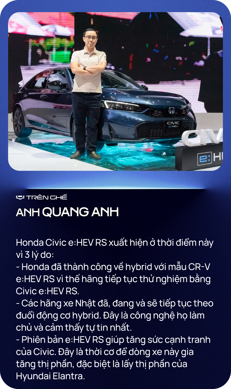 [Trên Ghế 33] ‘999 triệu nhấc Honda Civic e:HEV RS khỏi phân khúc sedan C, bước vào nhóm xe chơi như Jimny’- Ảnh 2.