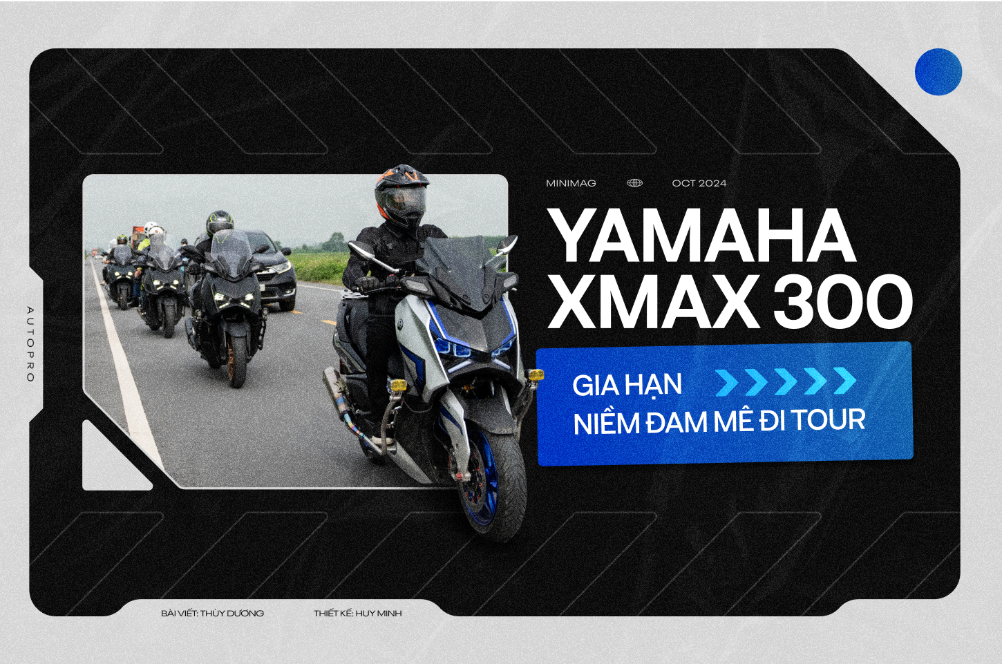 Yamaha XMAX 300 - Gia hạn niềm đam mê đi tour- Ảnh 1.