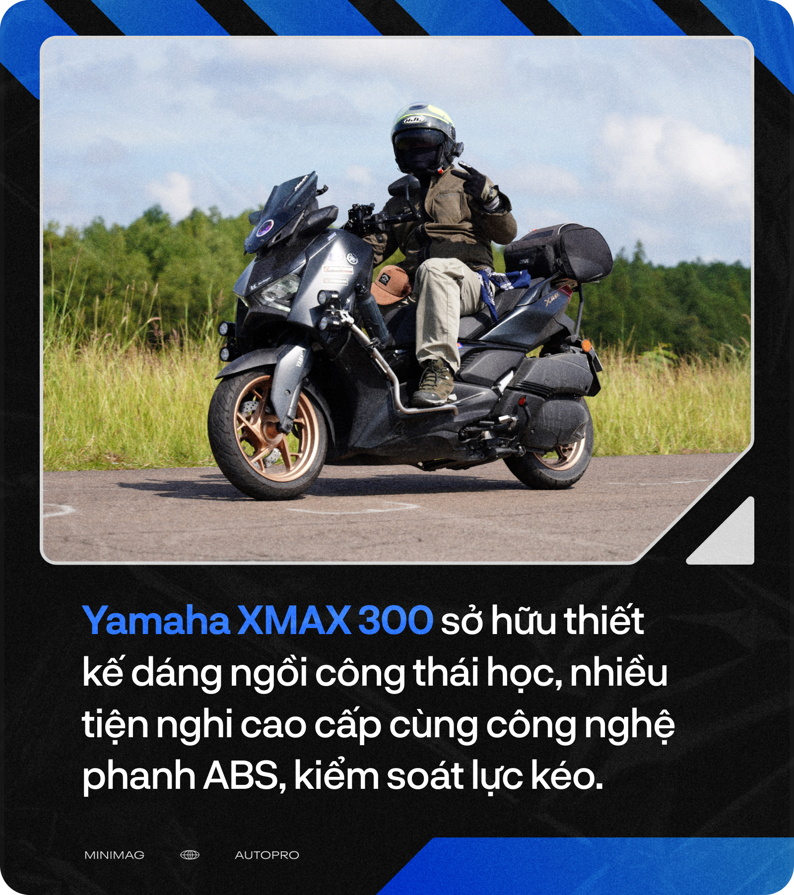 Yamaha XMAX 300 - Gia hạn niềm đam mê đi tour- Ảnh 11.