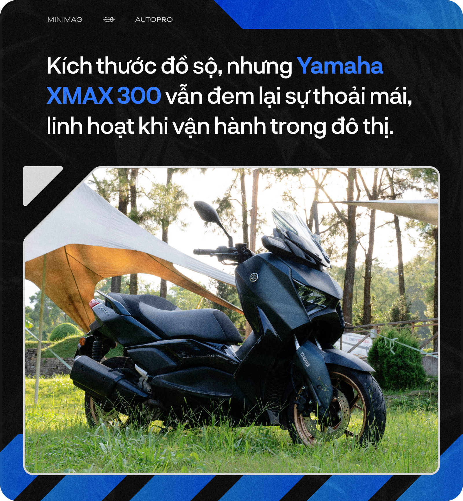 Yamaha XMAX 300 - Gia hạn niềm đam mê đi tour- Ảnh 12.