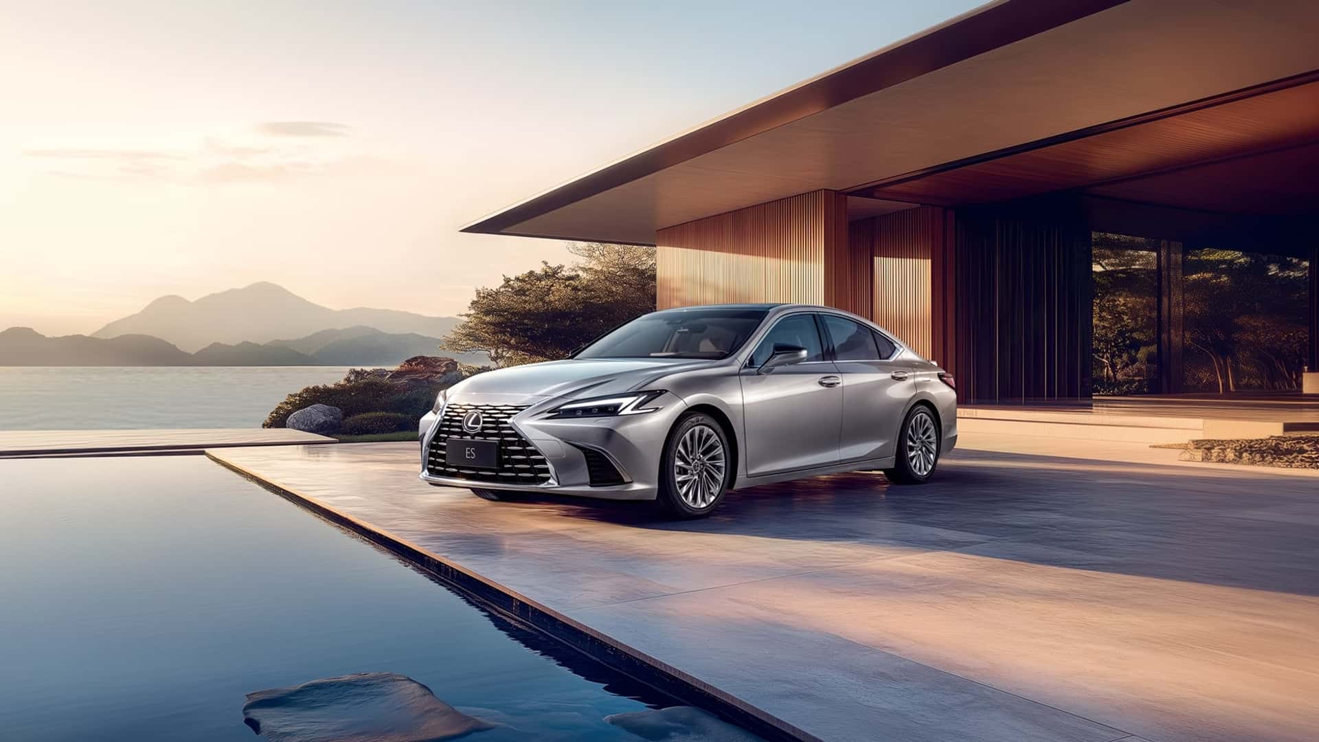 Lexus ES 2025 ra mắt: Chỉ là bản facelift, tinh chỉnh thiết kế, màn hình cảm ứng 14 inch mới, giữ nguyên động cơ- Ảnh 2.